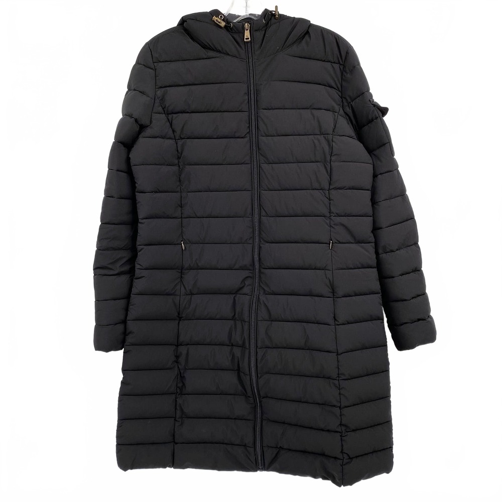 Lauren Ralph Lauren Black Puffer Mid-Length Jacket | Womens M